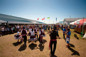 Dancers and Fiddlers at Back to Batoche  Photo credit - Tourism Saskatchewan/Greg Huszar Photography