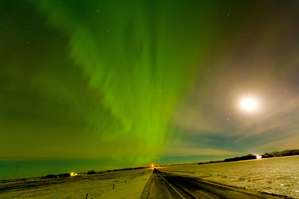 February Aurora North of Regina Photo credit: Ryan Goolevitch